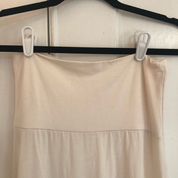 Azules Cream Maxi Skirt | Made in the USA - Picture 2 of 3